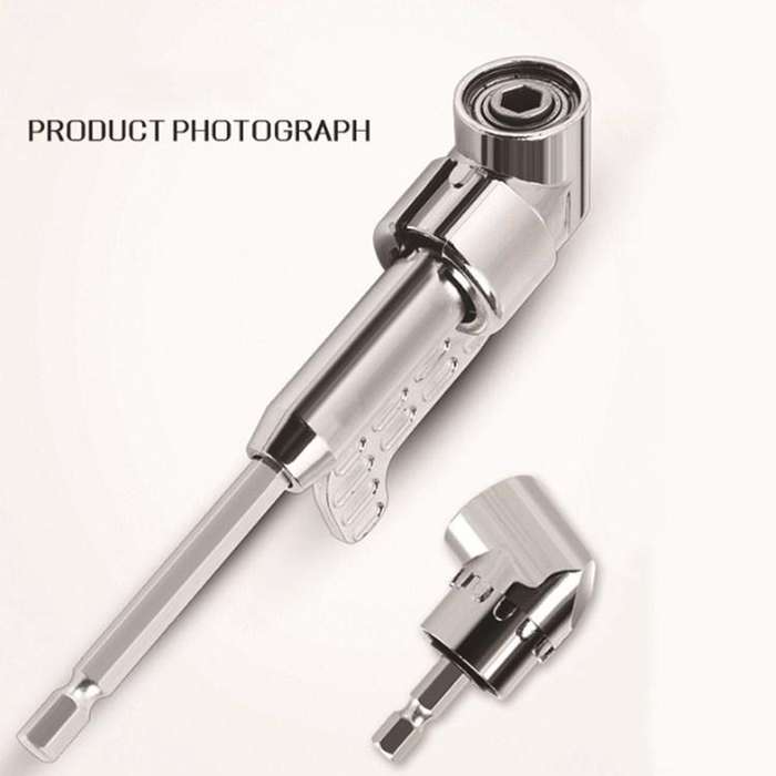 Electric Screwdriver Corner Device Turning Drill Screwdriver Hand Drill 90 Degree Corner Device, ...