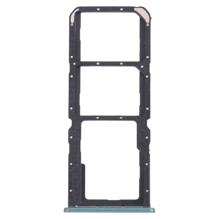 For OPPO Realme 7i RMX2103  SIM Card Tray + SIM Card Tray + Micro SD Card Tray (Green)