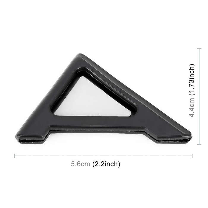 Universal Car Body Silicone Anti-collision Sticker Door corner Protector(Black)
