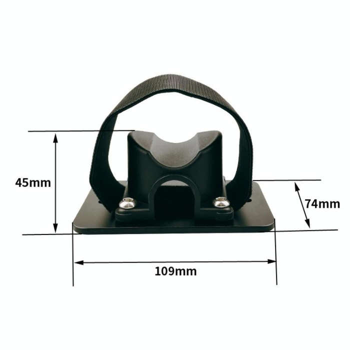 Bicycle Luggage Rack Front Fork Quickly Remove Fixed Clip, Color: RC010 Rear Wheel Fixed Seat