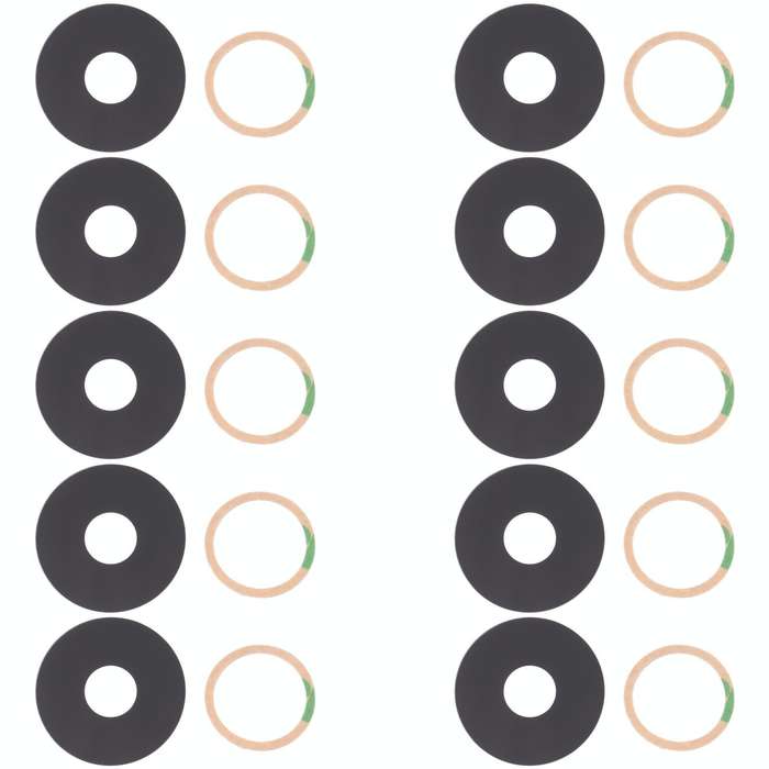 For Infinix Hot 11s X6812 X6812B 10pcs Back Camera Lens