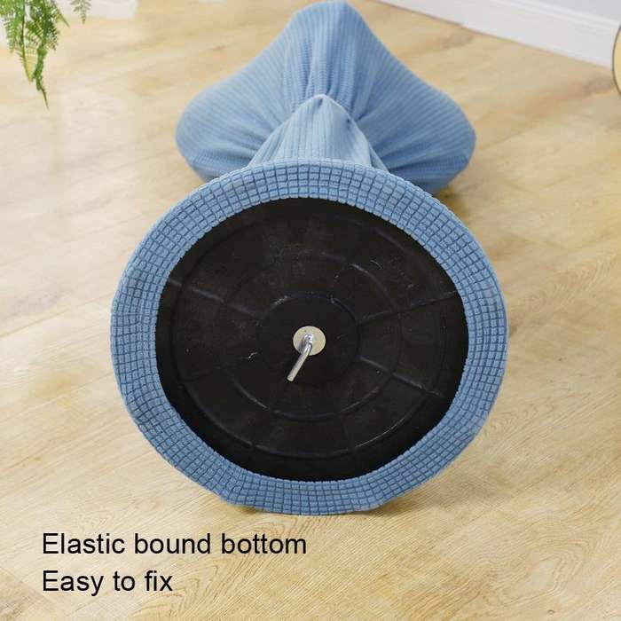 Round Elasticity Fan Dust Cover Household Use Fabric Fan Protective Cover, Size: 110x45cm(Pink)