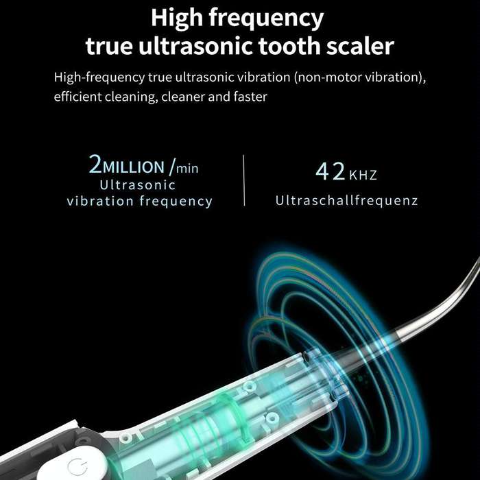 Ultrasonic Scaler Household Electric Dental Cleaner Tooth Scaling Machine(Enjoyment Version)
