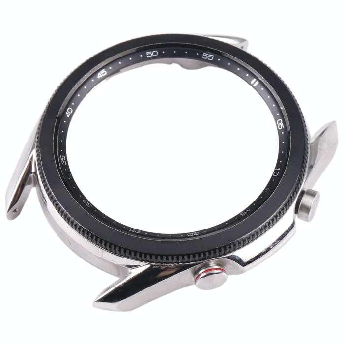 Original LCD Screen Frame Bezel Plate For Samsung Galaxy Watch 3 45mm SM-R840 (Silver)