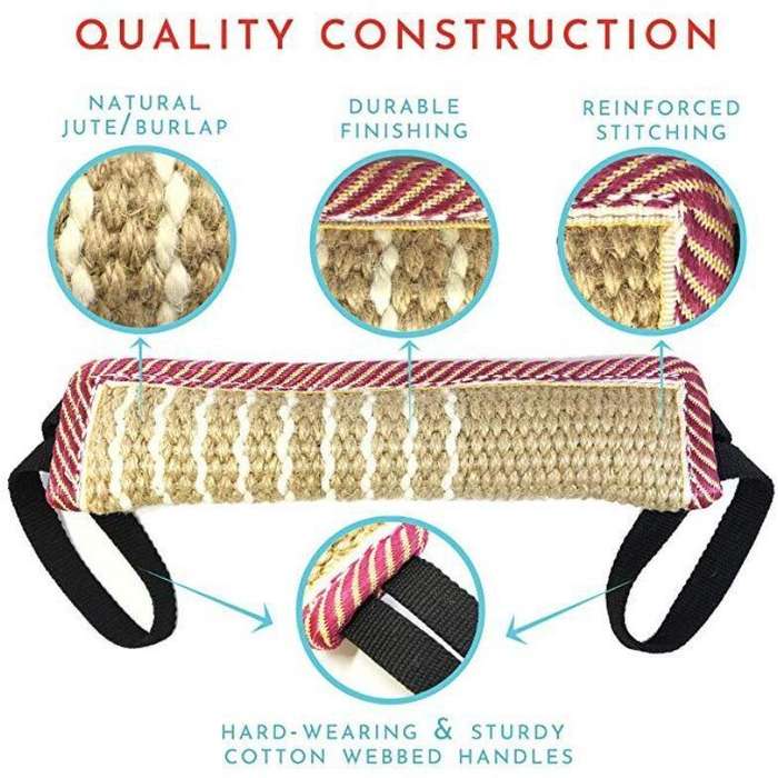 Dog Training Hemp Bite Stick Dog Bite Stick Dog Training Supplies(A5)