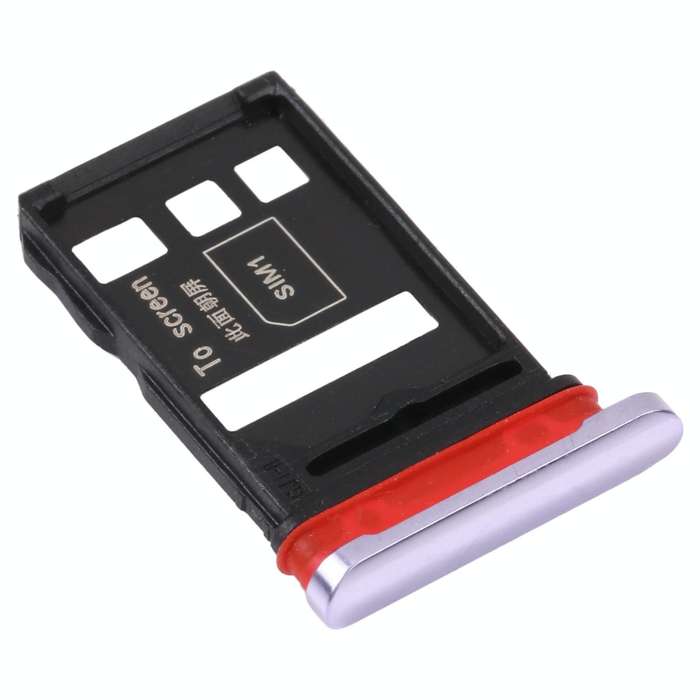 SIM Card Tray + SIM Card Tray for Huawei Nova 7 5G (Silver)