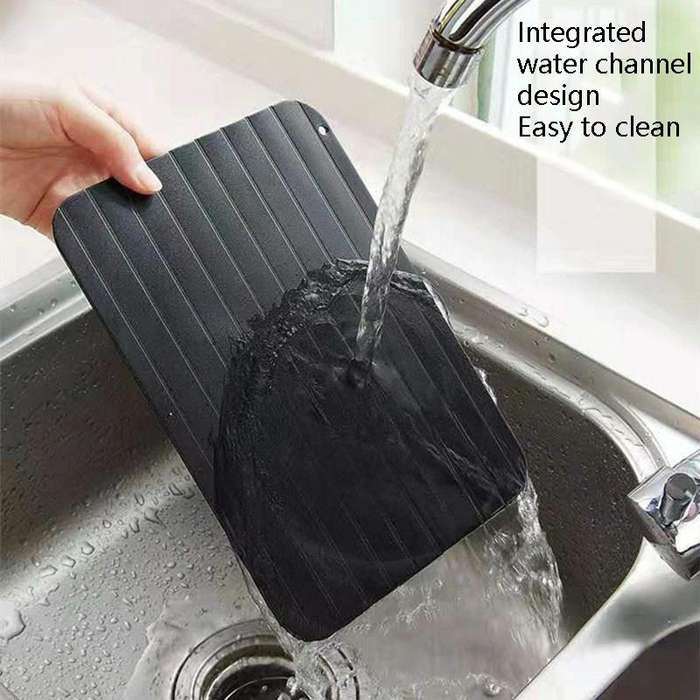 Thawing Plate Frozen Quick Thawing Plate Kitchen Tool Aluminum Alloy Thawing Plate, Specification...