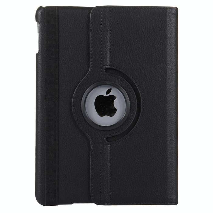 For iPad 9.7 (2018) & iPad 9.7 (2017) & Air 2 & Air 360 Degree Rotation Litchi Texture Leather Ca...