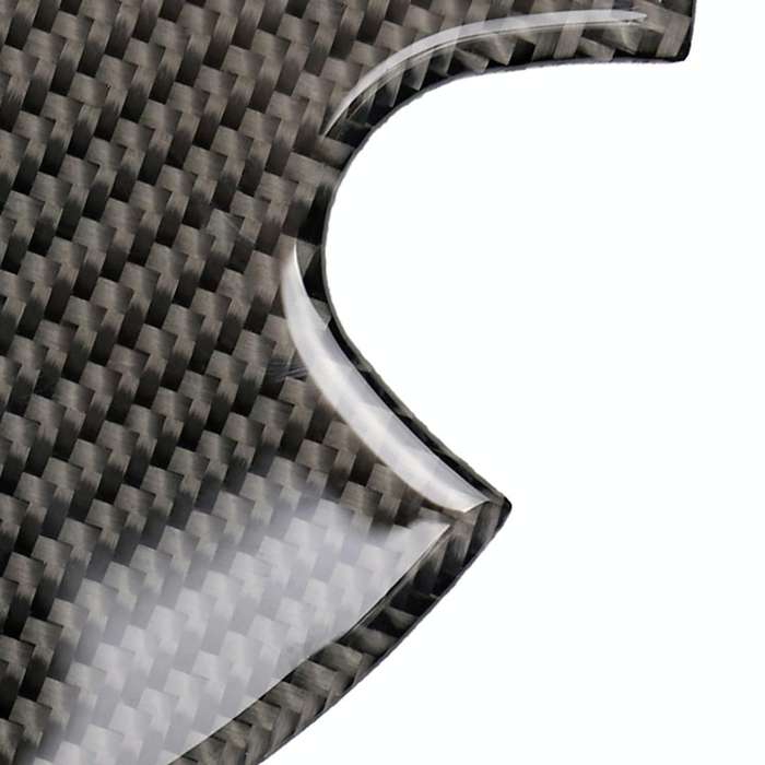 Car Fuel Tank Cover Carbon Fiber Decorative Sticker for BMW Mini Cooper R50 / R52 / R55 / R56 / R...
