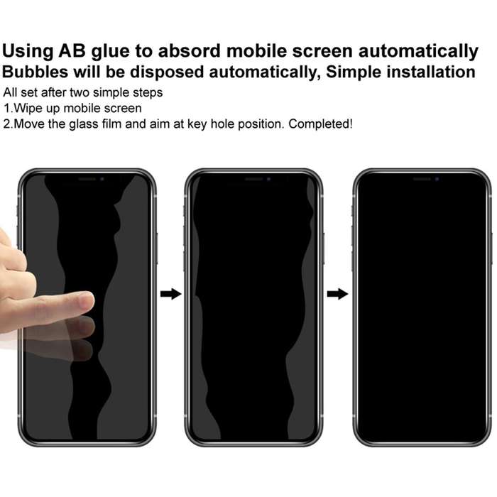 For Google Pixel 7 imak 9H Full Screen Tempered Glass Film Pro+ Series