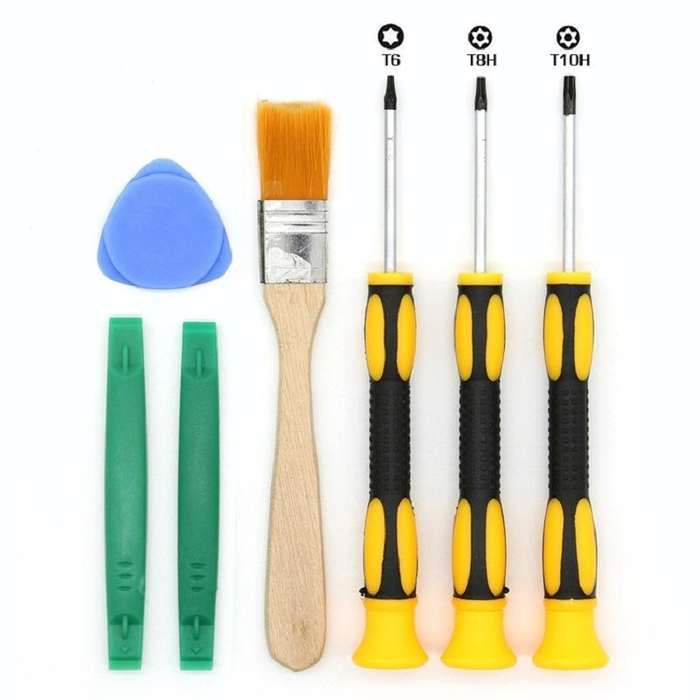 7 in 1 Opening Tool Kit Disassemble Repair with T6 / T8 / T10 Screwdrivers for Nintendo Switch / ...