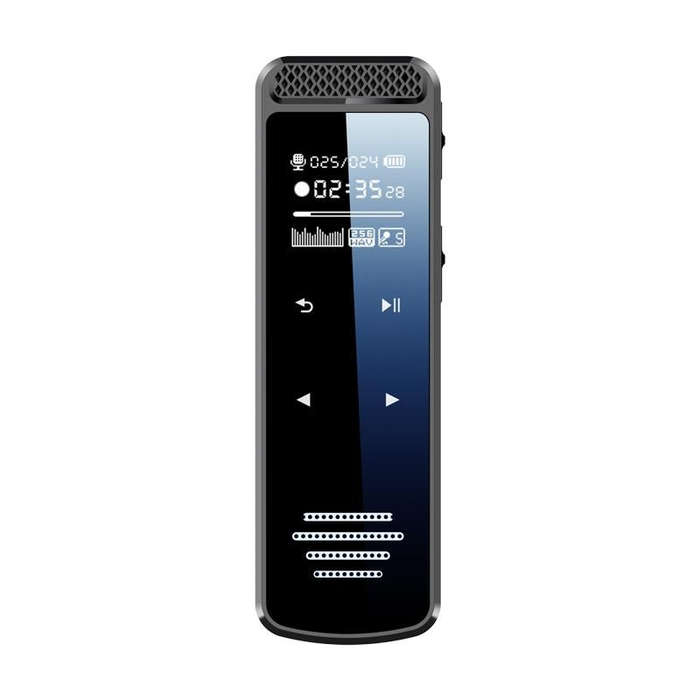Q55 Smart HD Noise Reduction Voice Control Recording Pen, Capacity:8GB(Black)