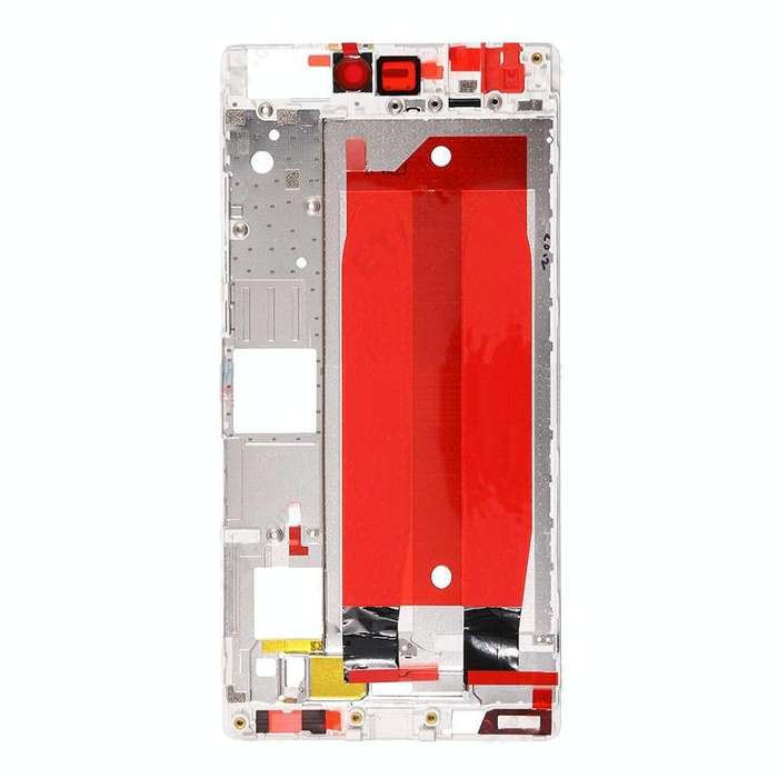 Front Housing Screen Frame Bezel  for Huawei Ascend P8(White)
