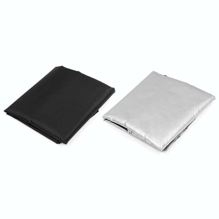 3D Printer Waterproof Cover Copier Dust Cover, Size: 50x40x30cm(Silver)
