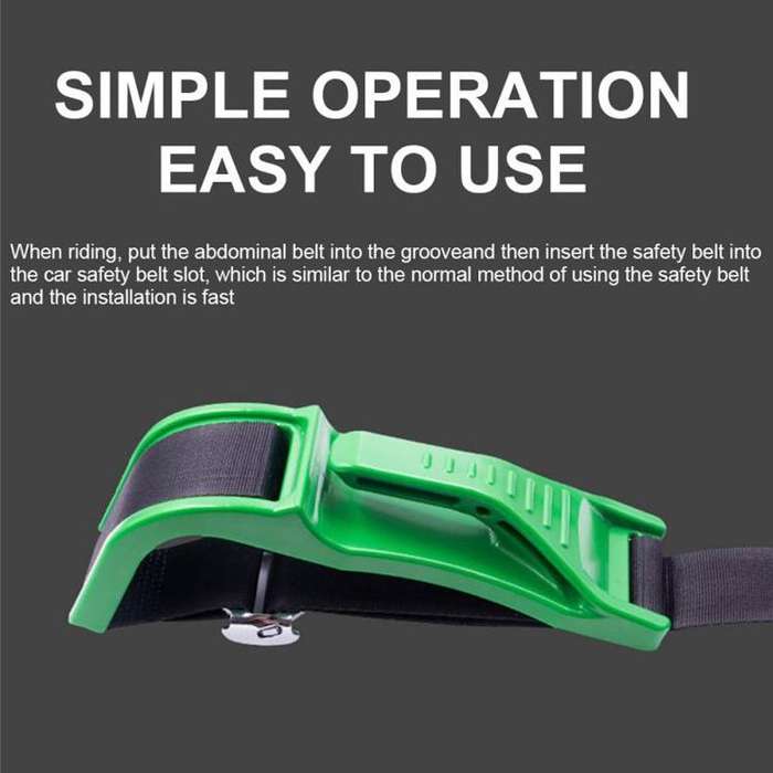 Car Special Pregnant Women Anti-stroke Safety Belt(Black)