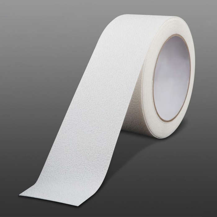 Floor Anti-slip Tape PEVA Waterproof Nano Non-marking Wear-resistant Strip, Size:5cm x 10m(White)