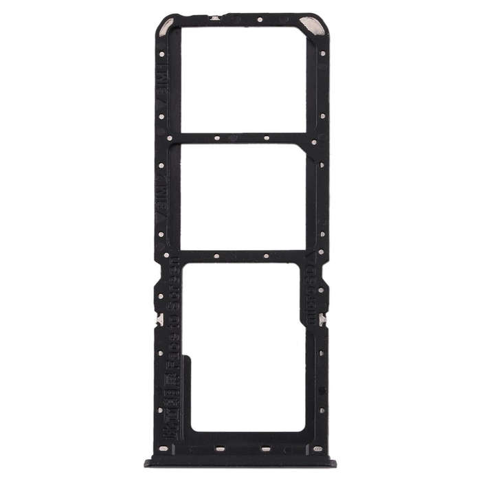 For OPPO A11x/A11/A9(2020)/A5(2020) SIM Card Tray + SIM Card Tray + Micro SD Card Tray (Black)