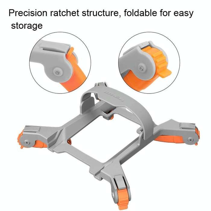 Sunnylife Foldable Spider Landing Gear for DJI Mini 3 Pro(Grey)