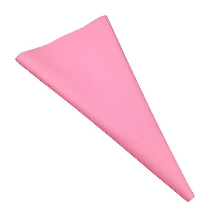 4 in 1 Silicone Icing Piping Cream Pastry Bag Nozzle DIY Cake Decorating Tools Set(EVA Bag Pink 4...