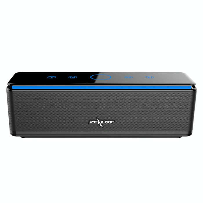 ZEALOT S7 Portable Smart Touch Stereo Bluetooth Speaker with Built-in Mic, Support Hands-Free Cal...