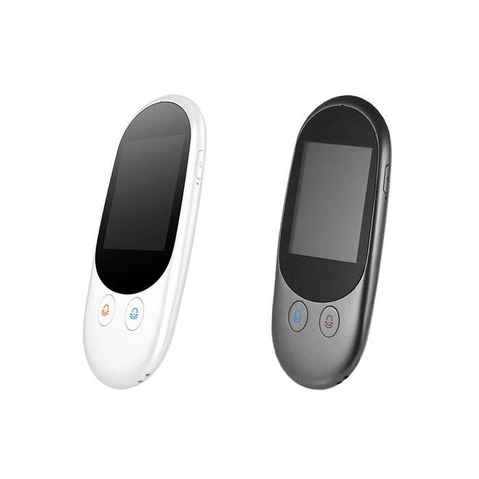 Travel Simultaneous Translator Scanning Recording Intelligent Voice Translator(Black)