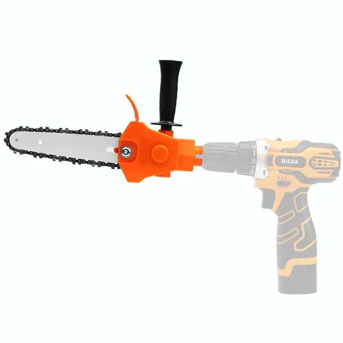 HILDA Portable Pruning Electrical Chain Saws, Specification: 4 inch Black