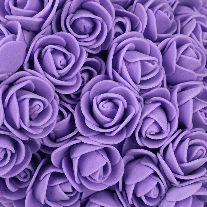 25cm Bear Shape Artificial Foam Roses Flower Ornament(Light Pink)