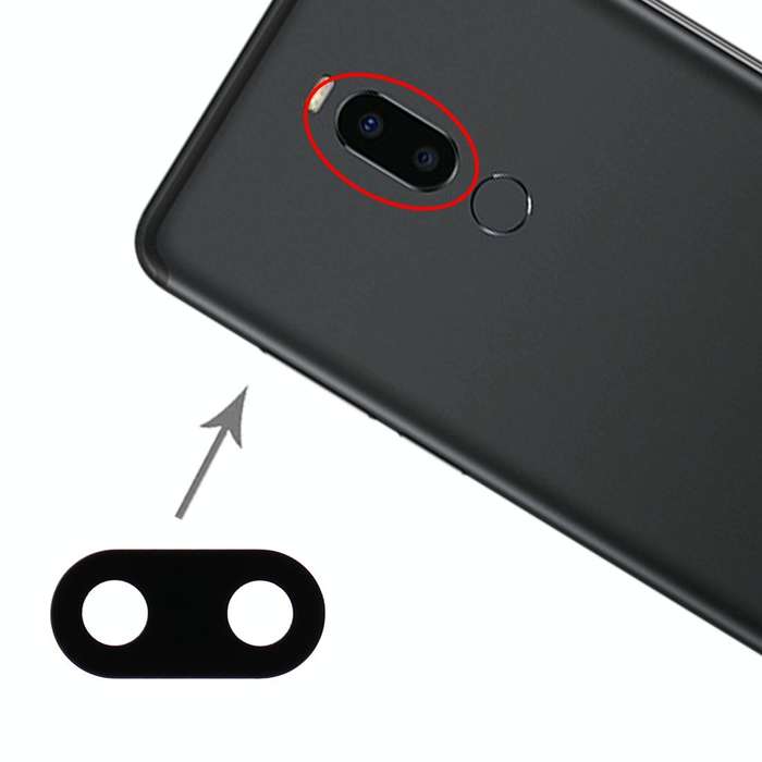 For Meizu Note 8 10pcs Back Camera Lens