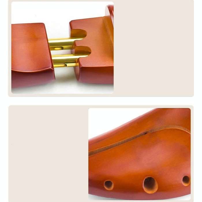 1 Pair Solid Wood Retractable Shoe Last Adjustable Shoe Supporter Shaping Moisture-Proof Shoe Sup...