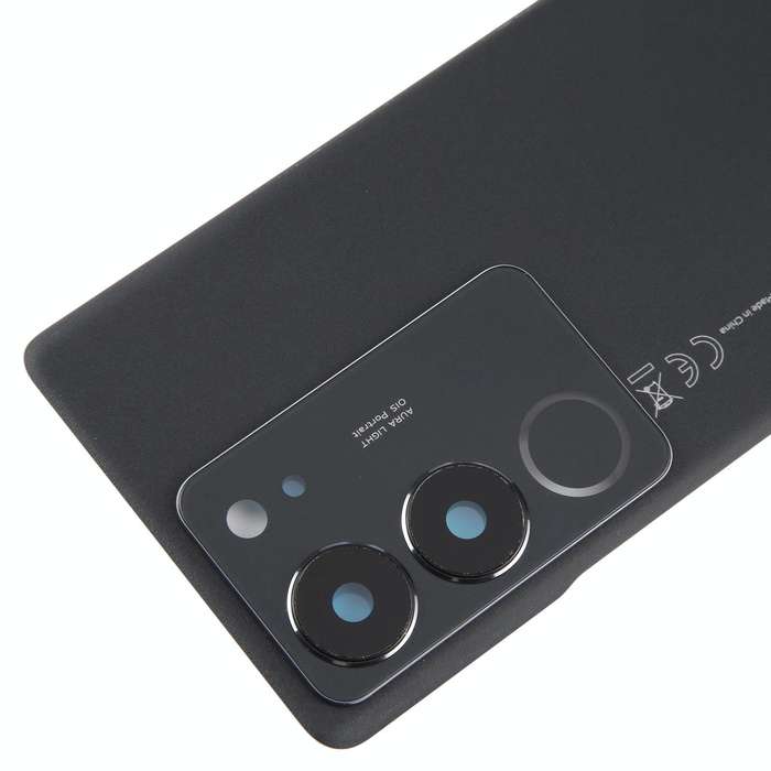 For vivo V29 Original Battery Back Cover with Camera Lens Cover(Black)