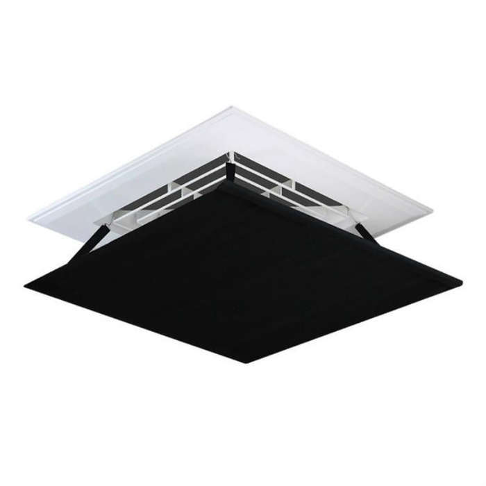 Central Air Conditioning Wind Shield Wall-Mounted Anti Direct Blowing Windshield, Size:45x45cm(Bl...