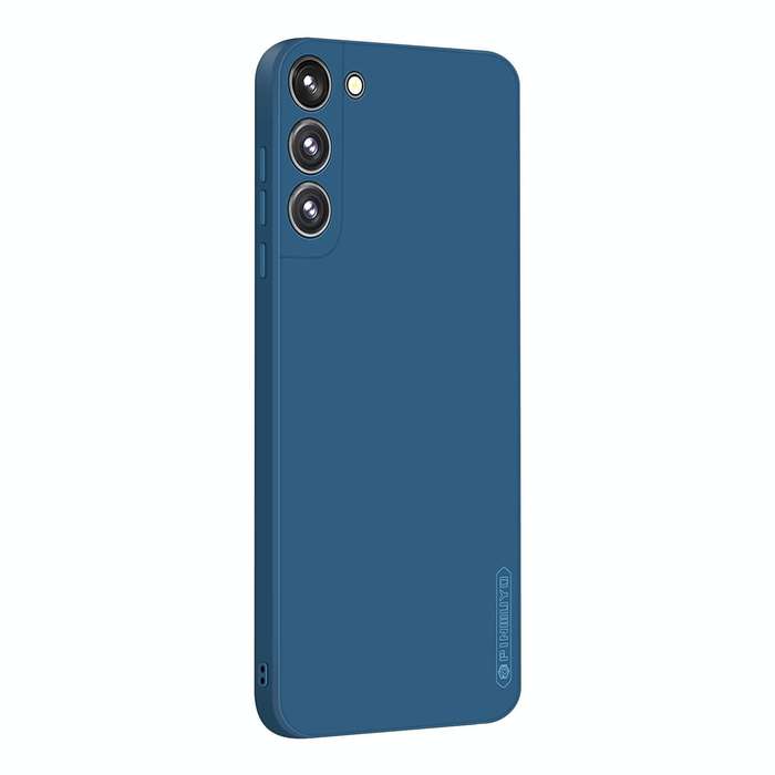 For Samsung Galaxy S22 5G PINWUYO Liquid Silicone TPU Phone Case(Blue)