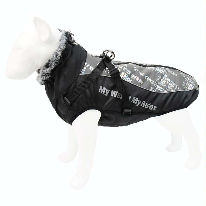 BL-683 Keep Warm Reflective Dog Clothes, Size: XXXL(Dazzling White)