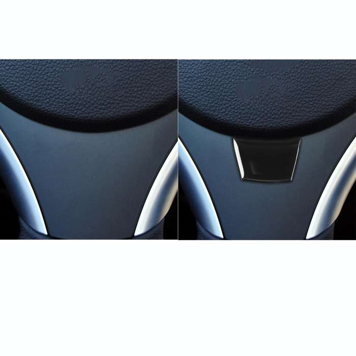 For BMW 3 Series E90 2005-2012 Car Steering Wheel Small Type B Decorative Sticker, Left and Right...