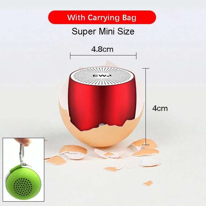 EWA A103 Portable Bluetooth Speaker Wireless Heavy Bass Bomm Box Subwoofer Phone Call Surround So...