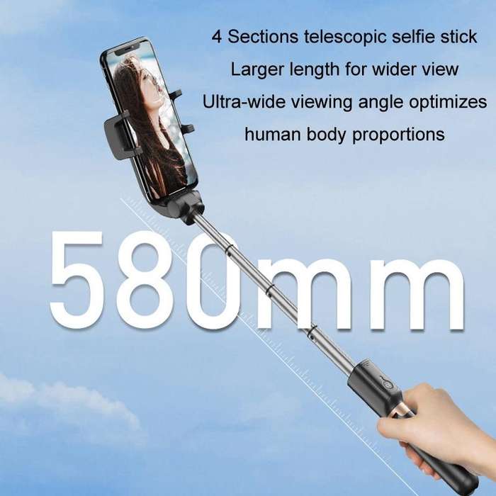 APEXEL APL-D6 Live Video Multifunctional Mobile Phone Gimbal Stabilizer Selfie Stick