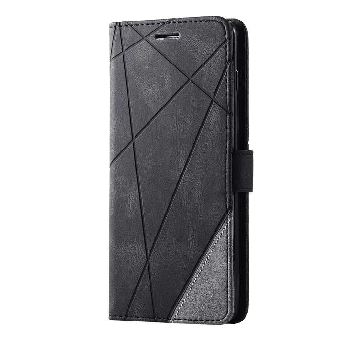 For Samsung Galaxy S10 Plus Skin Feel Splicing Horizontal Flip Leather Case with Holder & Card Sl...