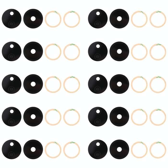 For vivo Y16 10pcs Back Camera Lens