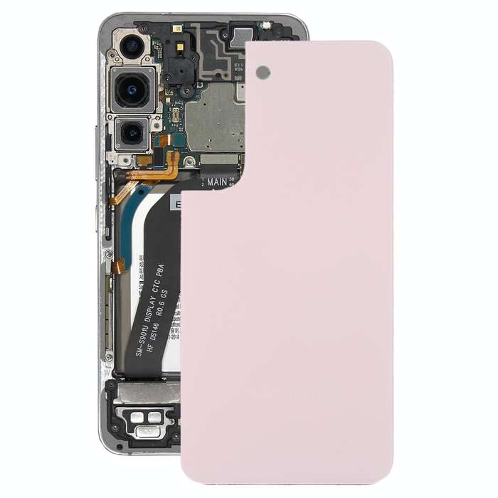 For Samsung Galaxy S22 Battery Back Cover (Gold)