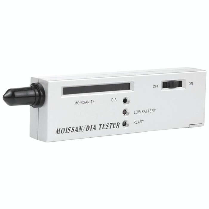 Portable Moissanite / Diamond Tester, DC 9V Battery(Silver)