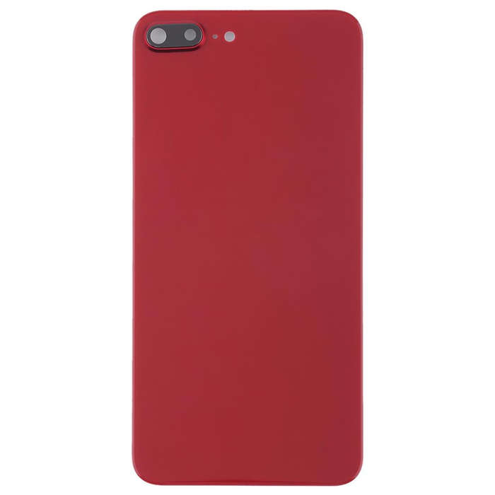Back Cover with Adhesive for iPhone 8 Plus(Red)