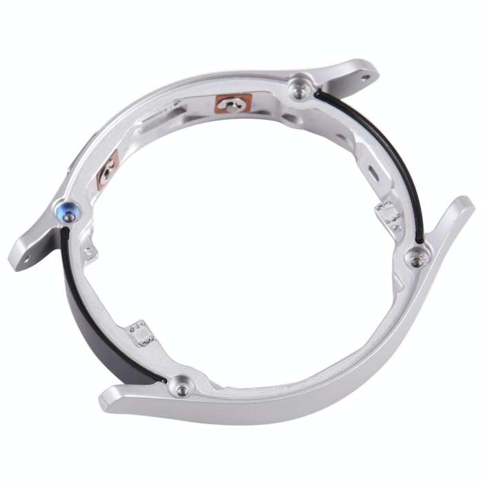 Original LCD Screen Frame Bezel Plate For Samsung Galaxy Watch4 44mm SM-R870 R875(Silver)