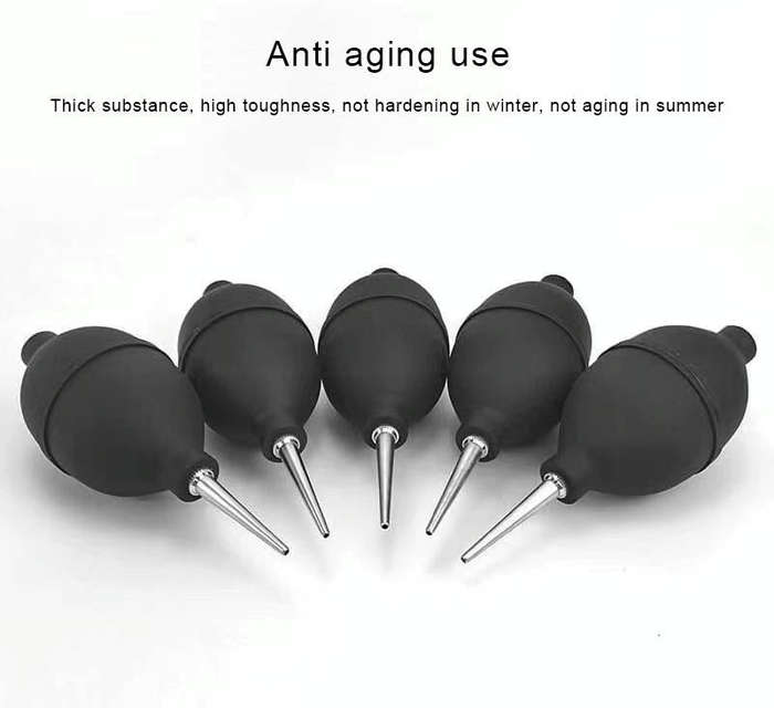 Cleaning Rubber Blowing Balloons Remove Dust