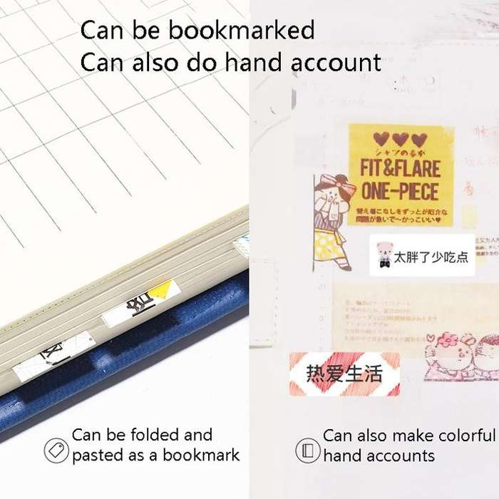 Thermal Label Paper Commodity Price Label Household Label Sticker for NIIMBOT D11(Cute Rabbit)