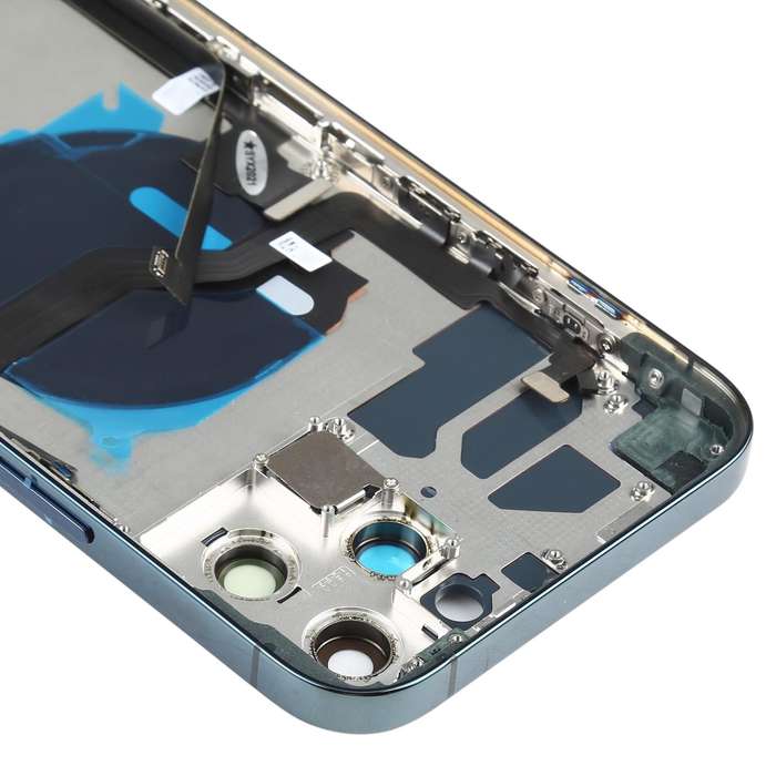 Battery Back Cover Assembly (with Side Keys & Speaker Ringer Buzzer & Motor & Camera Lens & Card ...