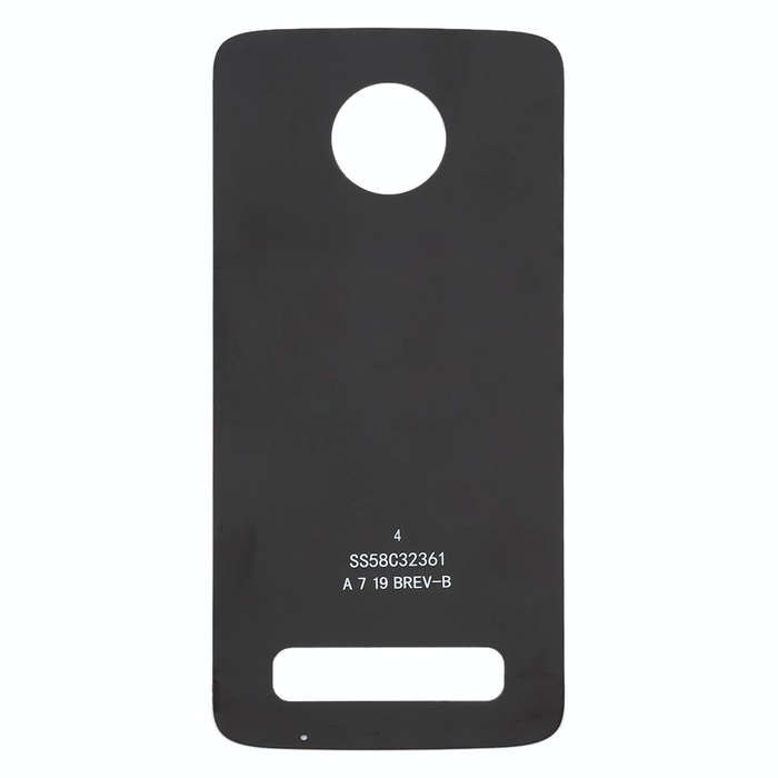 Battery Back Cover for Motorola Moto Z3 / XT1929(Black)