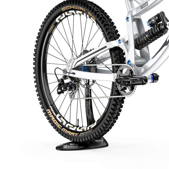 ENLEE L-10D Portable Adjustable Bicycle Parking Stand Road Bike Mountain Bike Support Rack Cyclin...