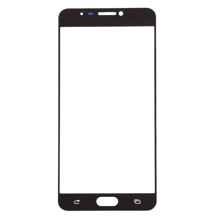 For Samsung Galaxy C7 10pcs Front Screen Outer Glass Lens (White)