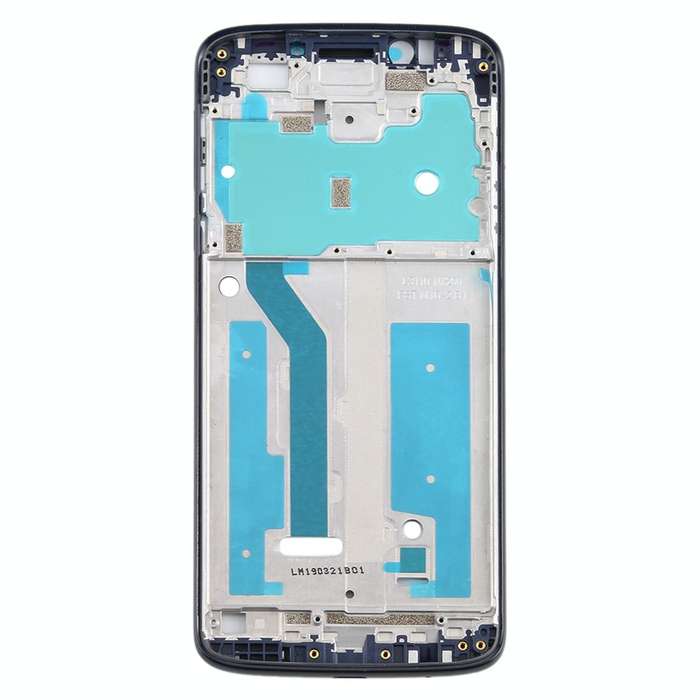 Front Housing LCD Frame Bezel for Motorola Moto G6 Play(Black)