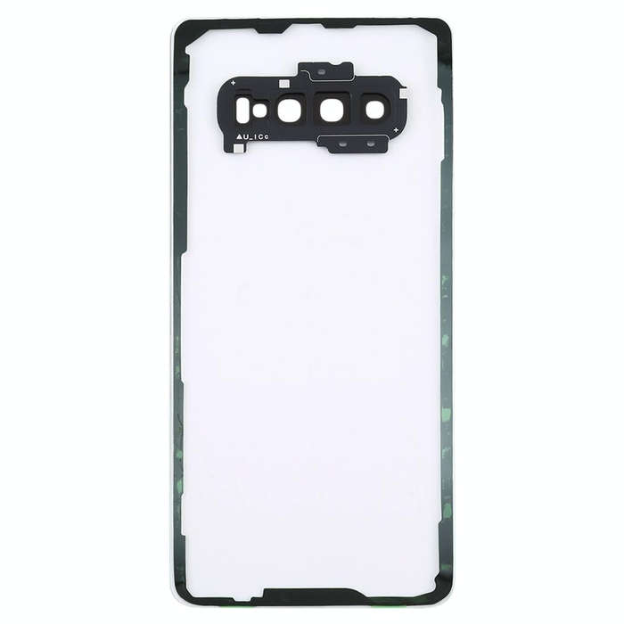 For Samsung Galaxy S10+ SM-G9750 G975F Transparent Battery Back Cover with Camera Lens Cover (Tra...